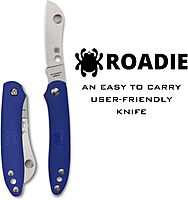 SPYDERCO Roadie Non-Locking Folding Pocket Knife