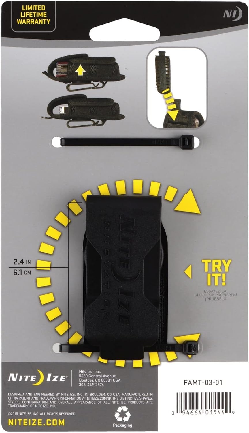Nite Ize Tool Holster Stretch Universal Holster Black