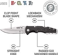 SOG Salute Mini Folding Knife