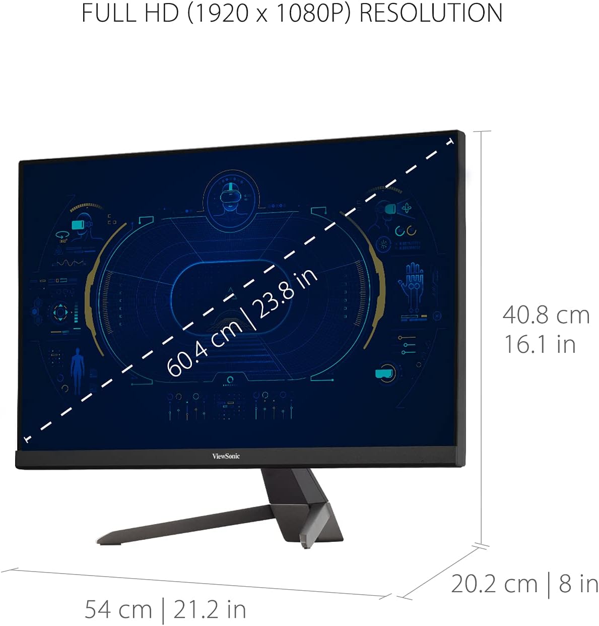 ViewSonic VX MHD 1080p Gaming Monitor