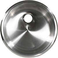 Scandvik SS Cylindrical Sink - (11-5/8" x 5") - Brushed Finish