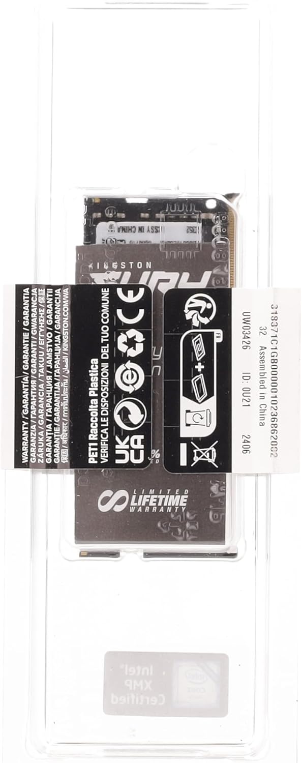 Kingston FURY Impact DDR4 3200MT/s CL20 SODIMM Laptop Memory