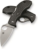 Spyderco Manbug Leaf Folding Pocket Knife with 1.9" VG-10 Steel Blade and FRN Handle - SpyderEdge - MBKLFP