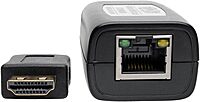 Tripp Lite HDMI Over Cat5 / Cat6 Extender, Receiver for Video and Audio 1920x1200 1080p at 60Hz (B126-1P0), Black, 100 Feet