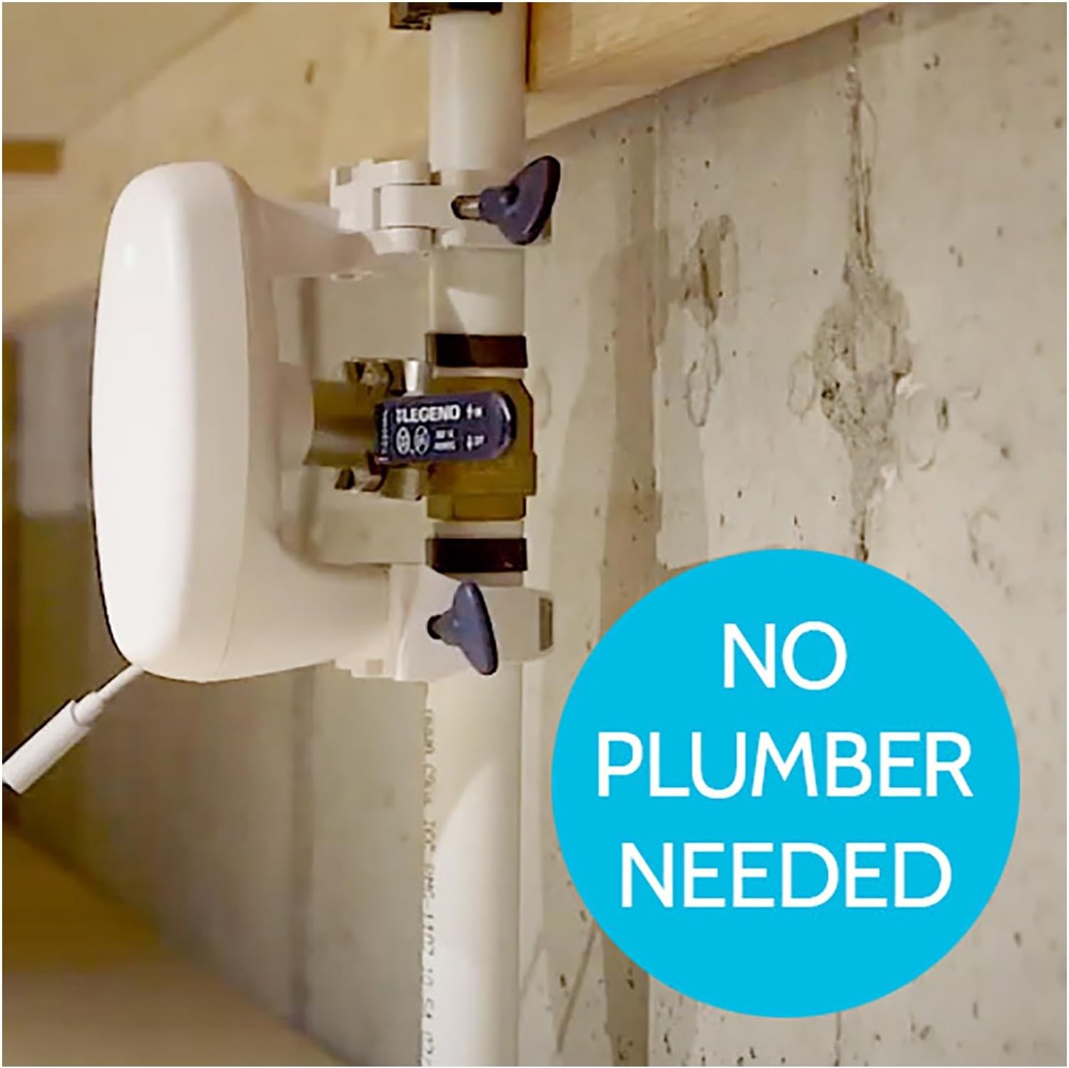 Qolsys IQWV908-KIT-PG IQ Water Valve, PowerG