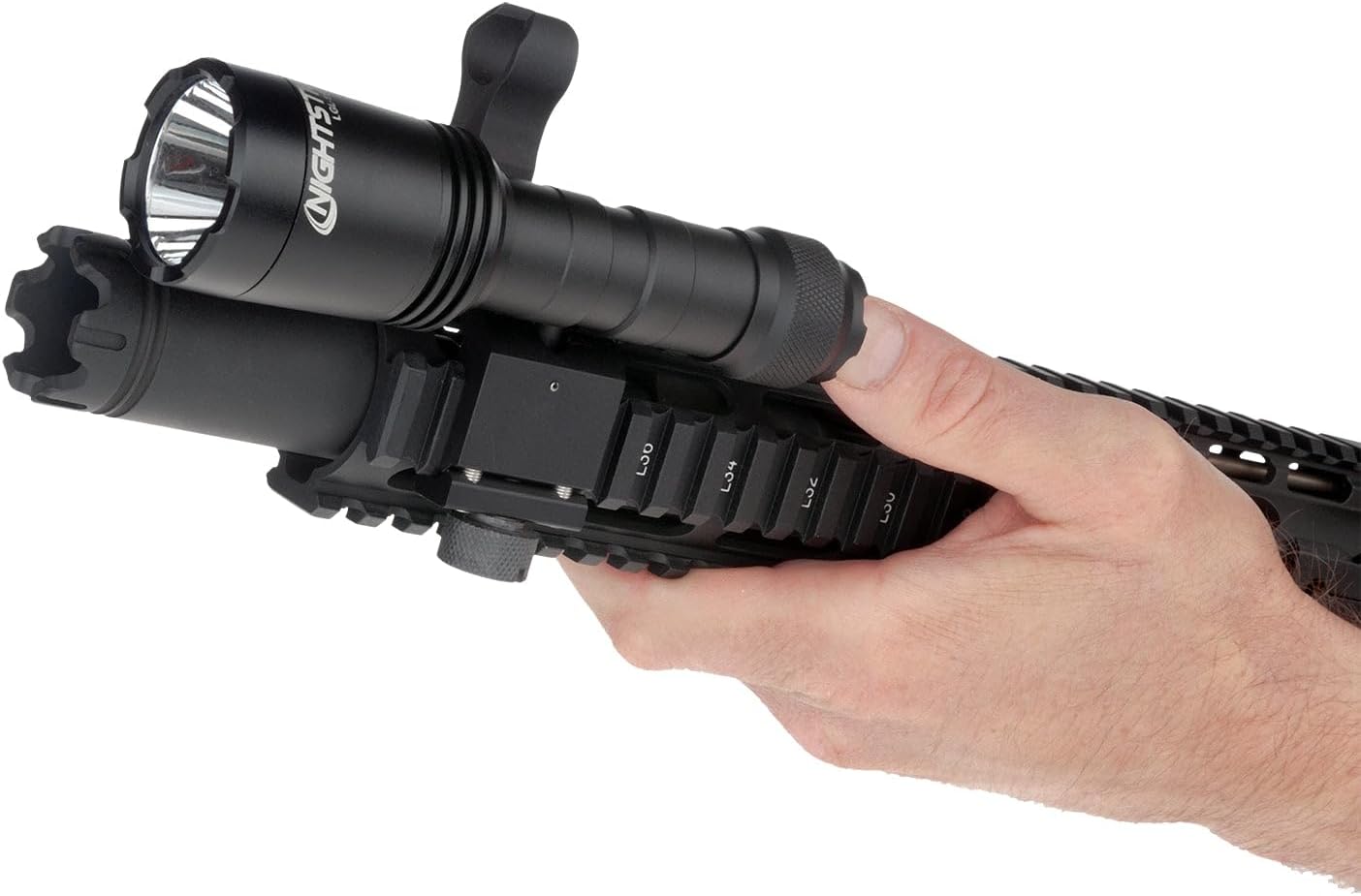 Nightstick LGL-170A Rechargeable Long Gun Kit | Complete Weapon Lighting Kit for Rifle, Carbine, Shotgun | 1550 Lumens