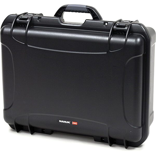 NANUK Large Series 940 Lightweight NK-7 Resin Waterproof Protective Case with Foam, Black Black Hard Case Solid