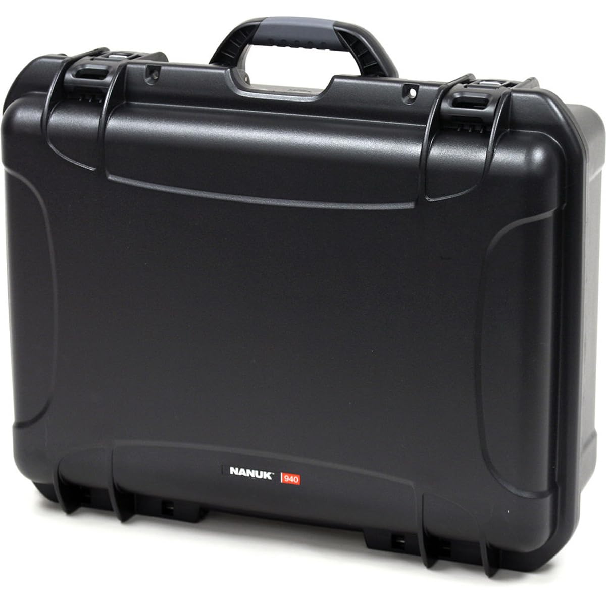 NANUK Large Series 940 Lightweight NK-7 Resin Waterproof Protective Case with Foam, Black Black Hard Case Solid