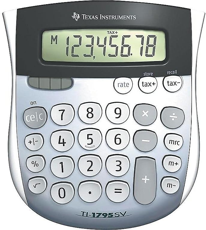 Texas Instruments TI-1795 SV Standard Function Calculator