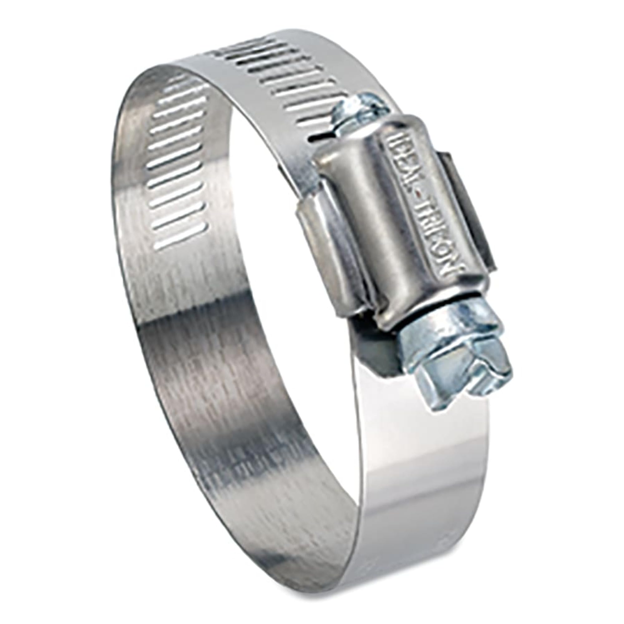 Ideal 50 Series 4-3/4" - 6-1/2" Diameter, Stainless Steel HY-Gear 9/16" Worm Drive Hose Clamp (Box of 10)