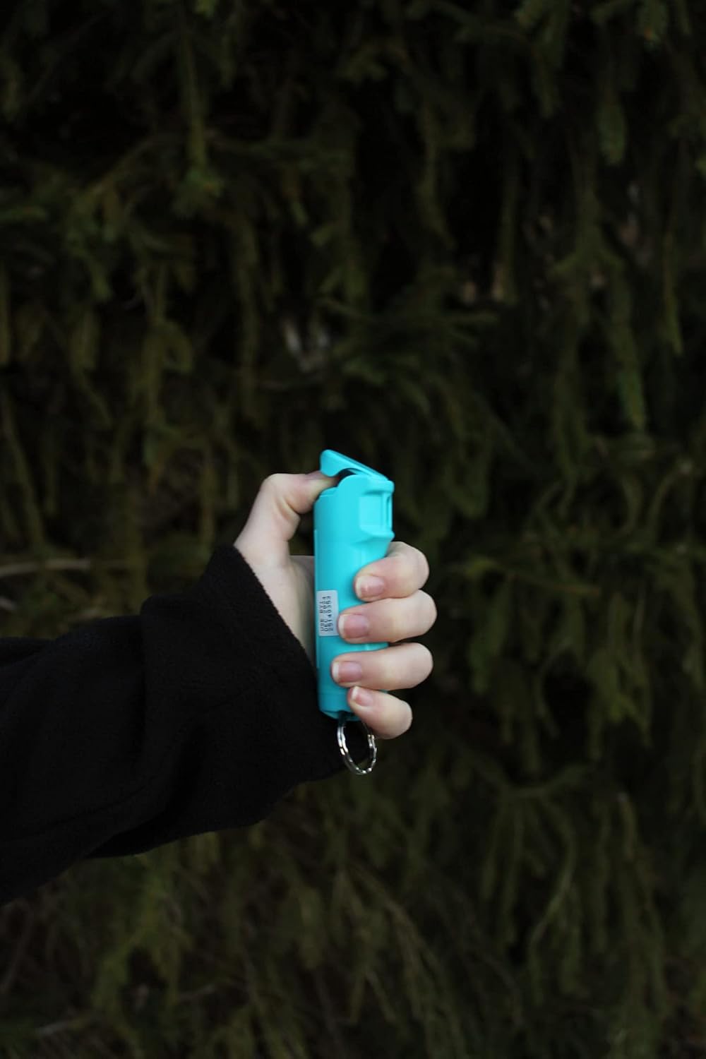 Brand Pocket Pepper Spray, Personal Alarm, or Pocket Pepper Spray and Personal Alarm Combo, Teal One Size Spray Only
