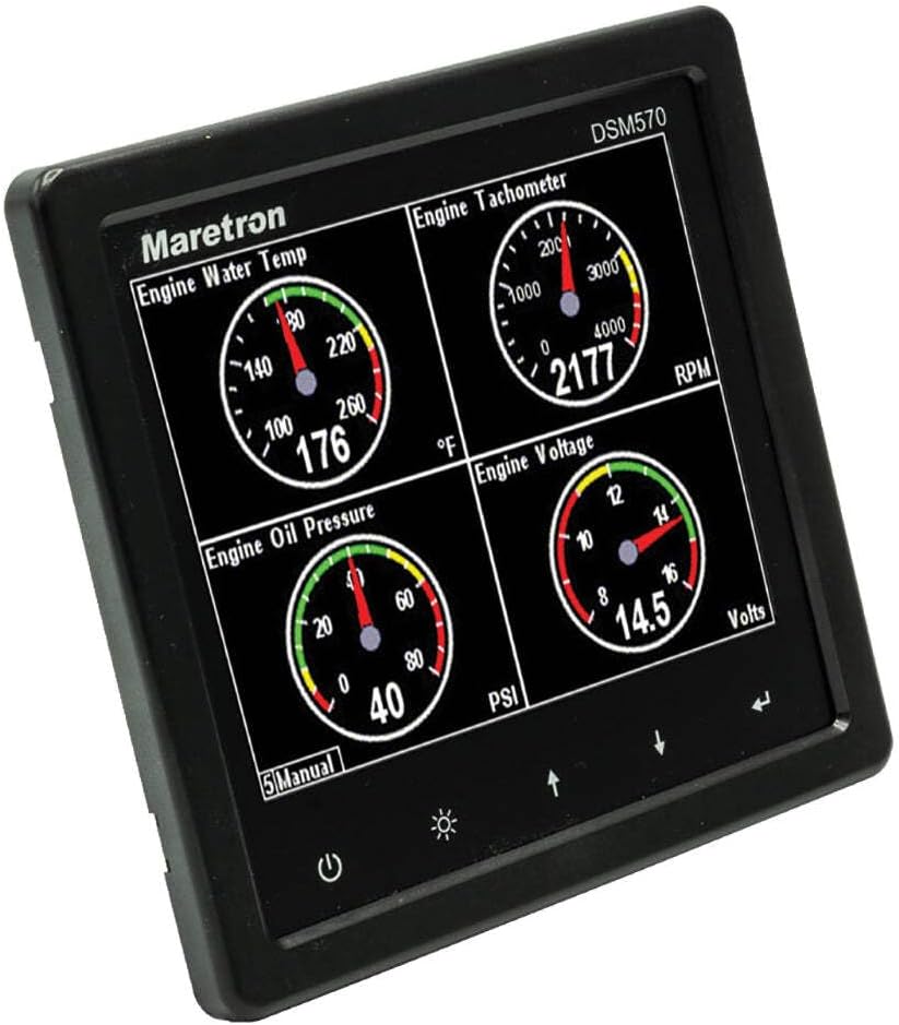 Maretron DSM570 5.7" High Resolution Color Display w/Black Enclosure