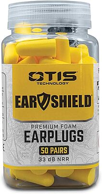 New - EarShield Foam Ear Plugs (50 Pack)
