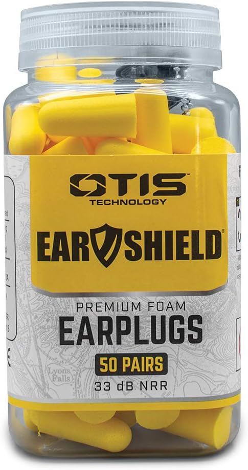 New - EarShield Foam Ear Plugs (50 Pack)