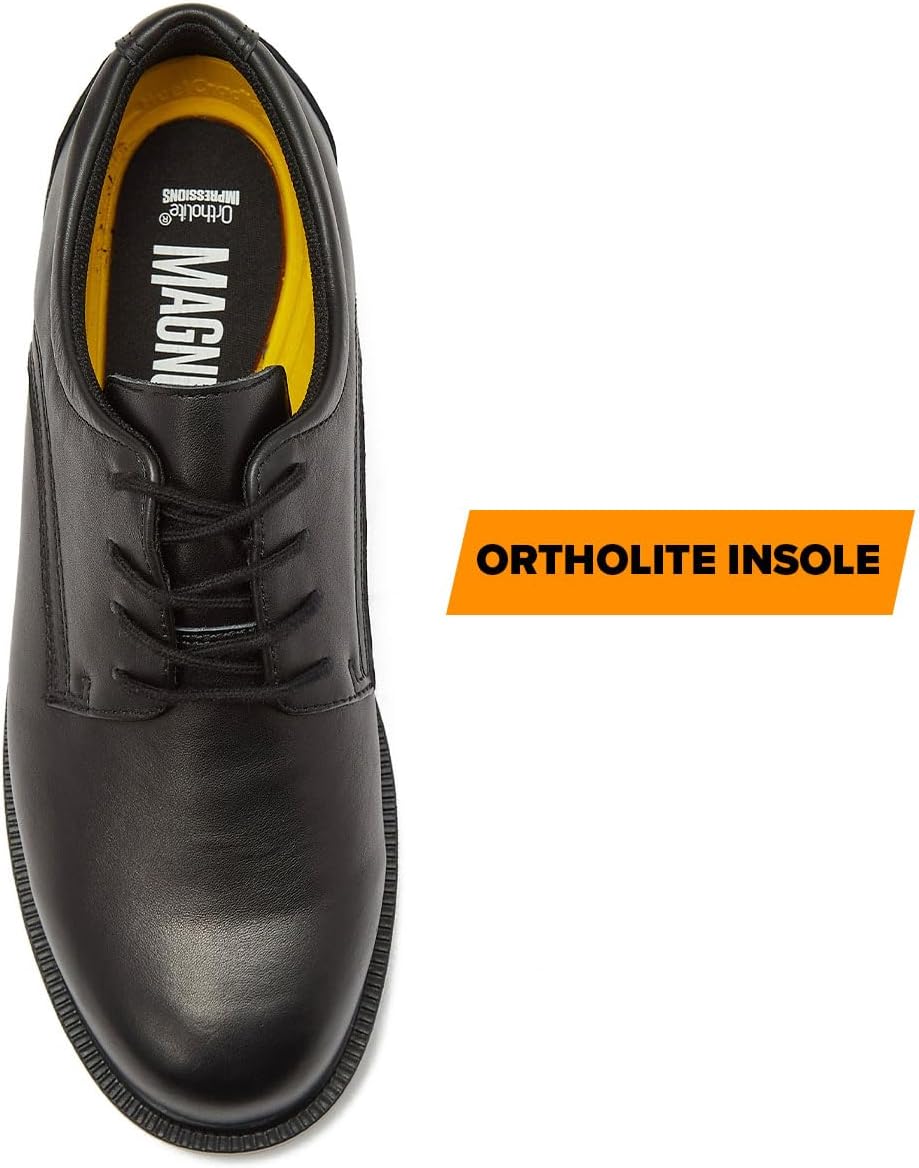 MAGNUM Active Duty Oxford Mens Slip Resistant Work Shoes