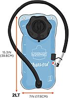 Ergodyne Chill-Its 5050B Hydration Resevoir Replacement, 2 Liters