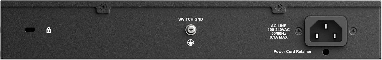 D-Link 16 Port Fast Ethernet Switch Unmanaged 10/100 Mbps Desktop Rackmount Plug and Play Metal Housing Fanless Design EEE