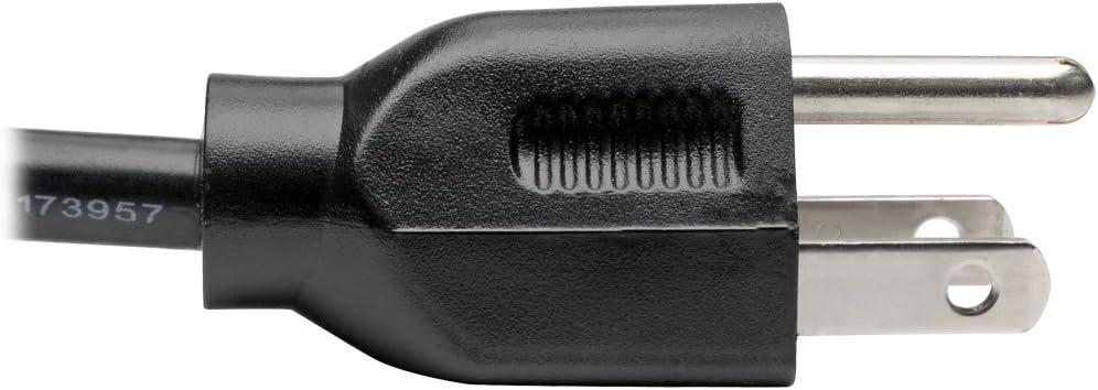 TRIPP LITE Computer Power Cord NEMA 5-15P to IEC-320-C13