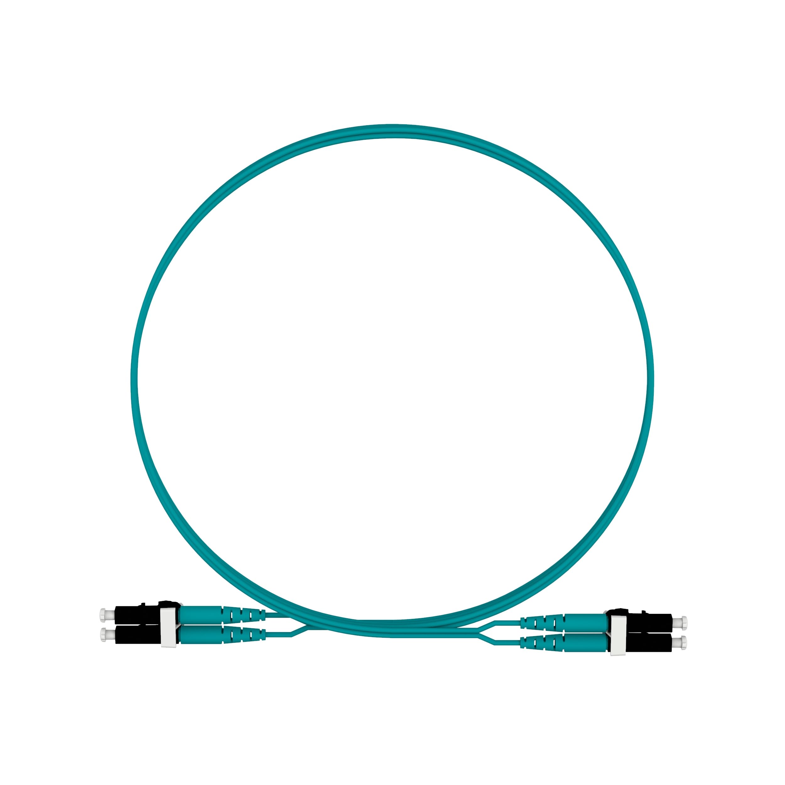 PANDUIT LCC2/0-14A-X OM4 1M LC-LC Patch Cord (Riser)
