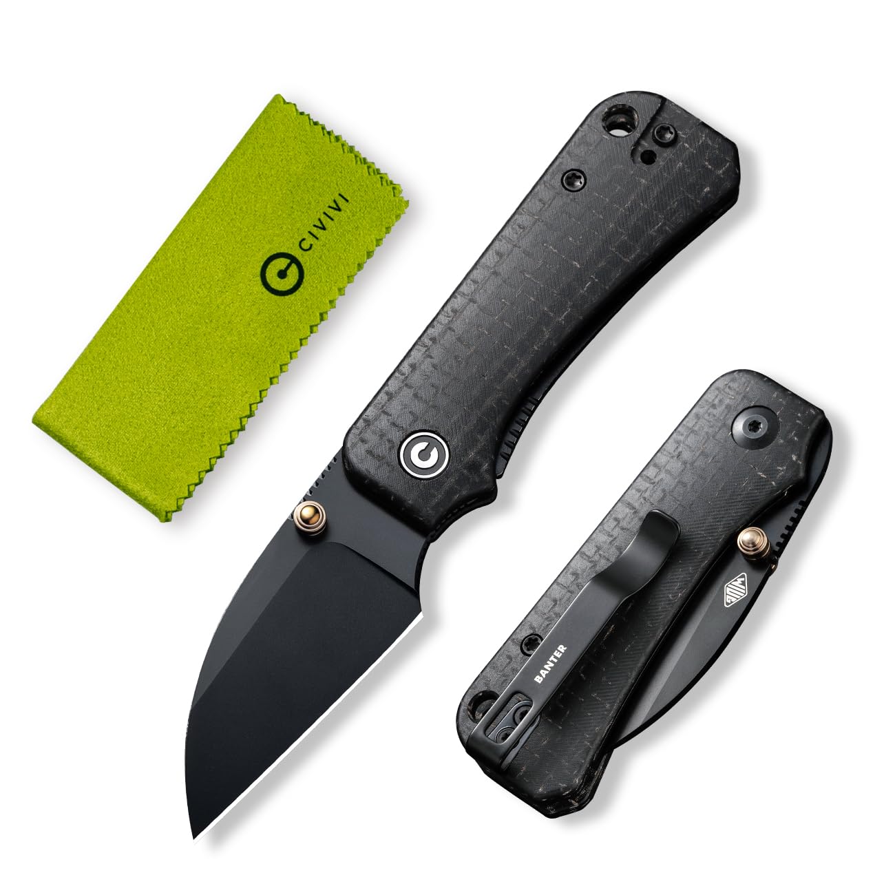 CIVIVI Baby Banter Wharncliffe Folding Pocket Knife