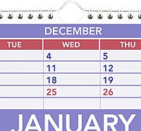 AT-A-GLANCE Three-Month Reference Wall Calendar