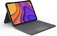 Logitech Folio Touch iPad Keyboard Case with Trackpad and Smart Connector for iPad Air 11-inch (M2 & M3), iPad Air (4th & 5th gen) – Graphite Graphite 4th & 5th gen TABLET KEYBOARD