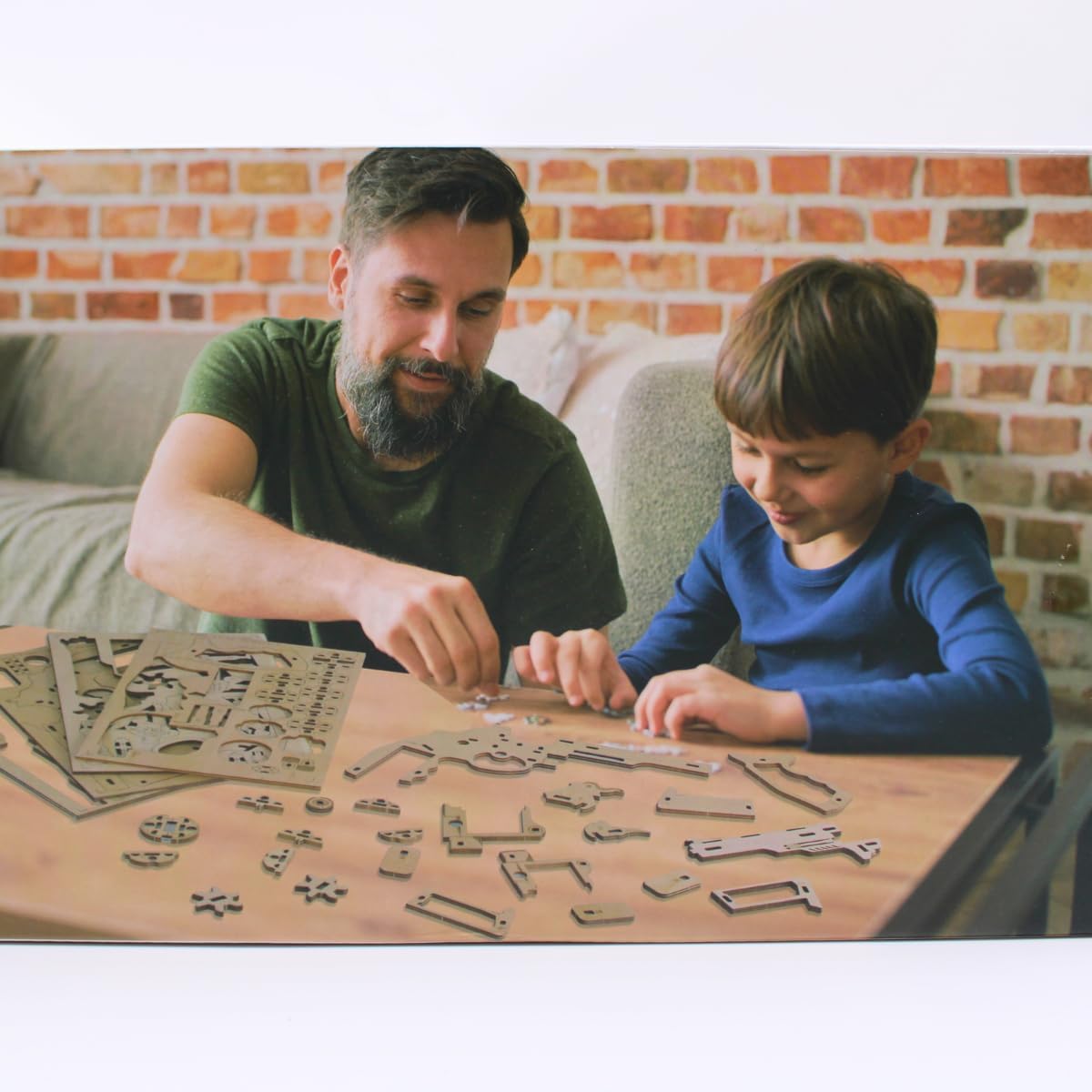 Caliber Gourmet 3D Wood Knives Puzzles 6PC Set