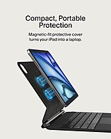 Belkin Pro Keyboard Case with Magnetic Stand, Backlit Bluetooth Keyboard, Trackpad & Apple Pencil Storage