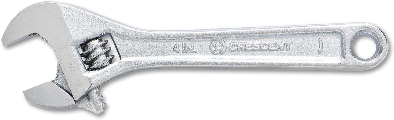 Crescent 10" Adjustable Wrench - Boxed - Mechanical & Plumbing Wrenches - With Larger Knurl & Hex Jaw