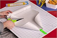 Duck Brand EasyLiner Adhesive Surfaces, 18 in x 24 ft, Clear