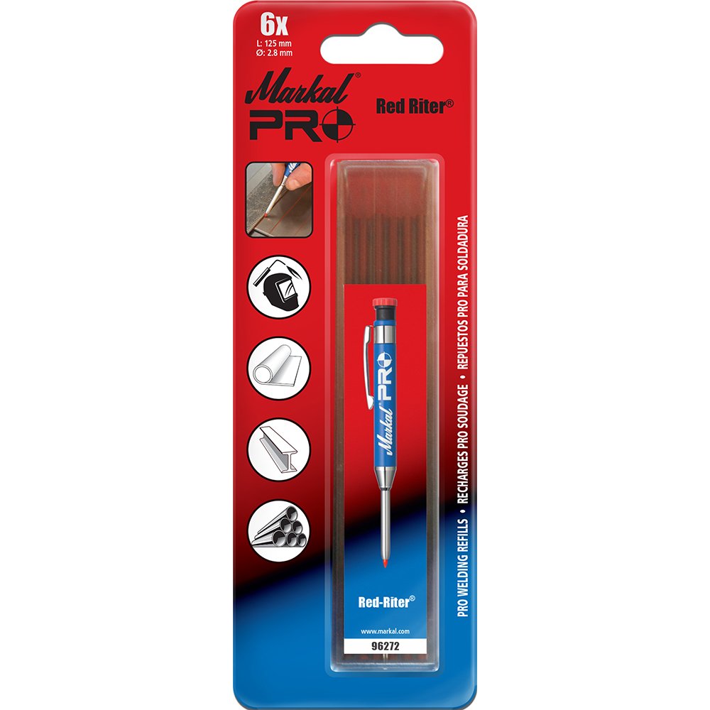 97272 Red Riter Pro Refills, Red