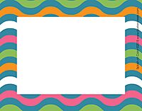 Barker Creek Name Badges & Self-Adhesive Labels, Splash of Color, Multi-Purpose Name Tags, Gift Tags, and More! 3.5" x 2.75", 45 per Pkg, Home, School and Office Supplies (1536)