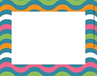 Barker Creek Name Badges & Self-Adhesive Labels, Splash of Color, Multi-Purpose Name Tags, Gift Tags, and More! 3.5" x 2.75"