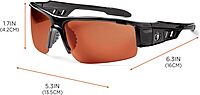 Ergodyne Skullerz DAGR Polarized Safety Sunglasses