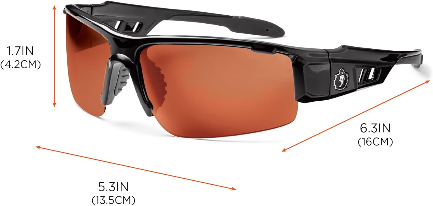 Ergodyne Skullerz DAGR Polarized Safety Sunglasses