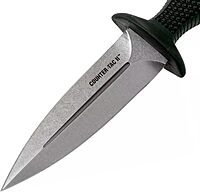 Cold Steel Counter TAC II 3-3/8" Japanese AUS8A withStonewash Finish Spear Point Fixed Blade Multi-Purpose Tactical Game