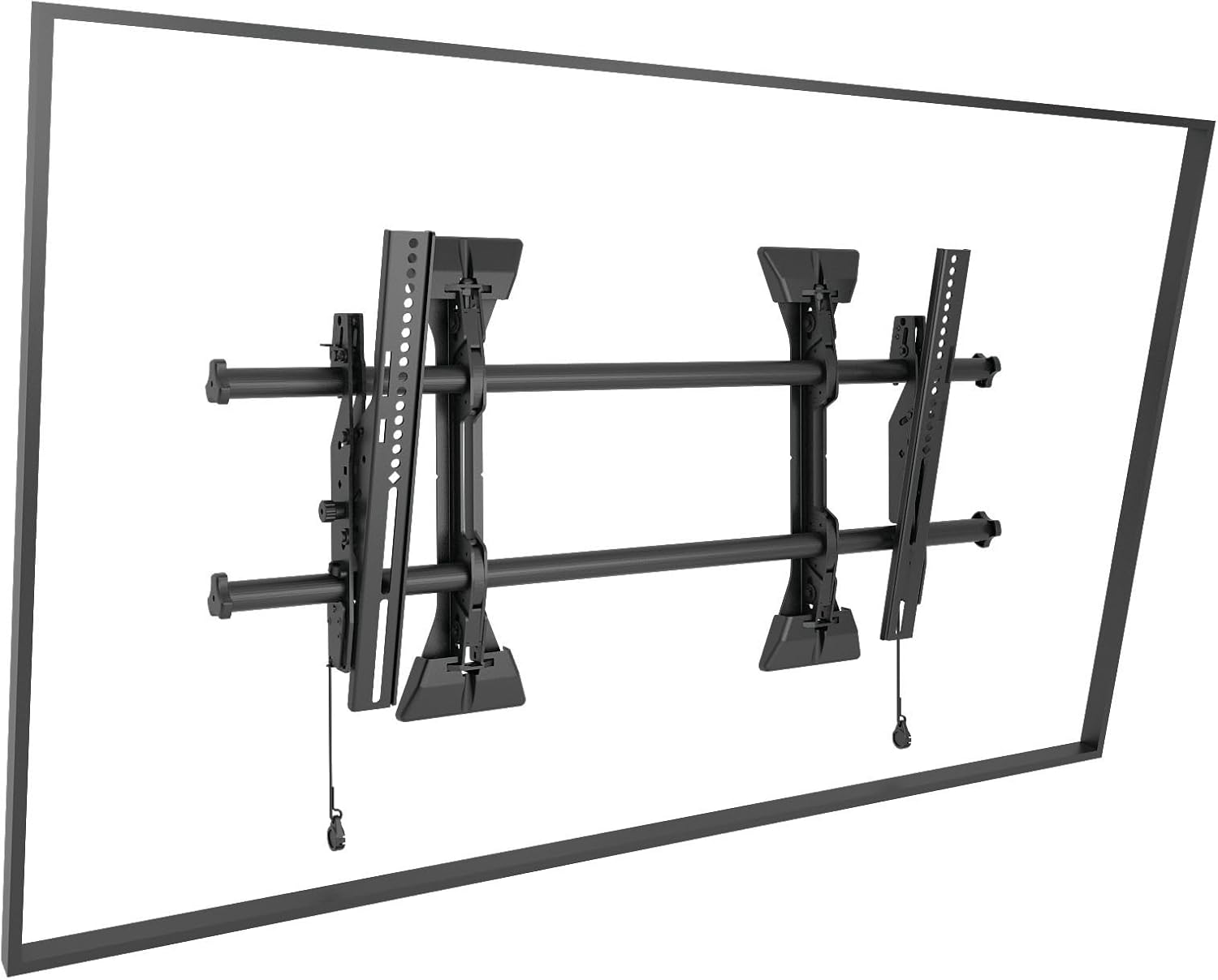 Chief Fusion Large Tilt TV Wall Mount - For Displays 42-86in - Black - Large - mounting kit (wall mount)