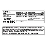 Push Pop Gummy Roll Candy Gummies, 8 Ct Individually Wrapped Gummies in Assorted Fruity Flavors