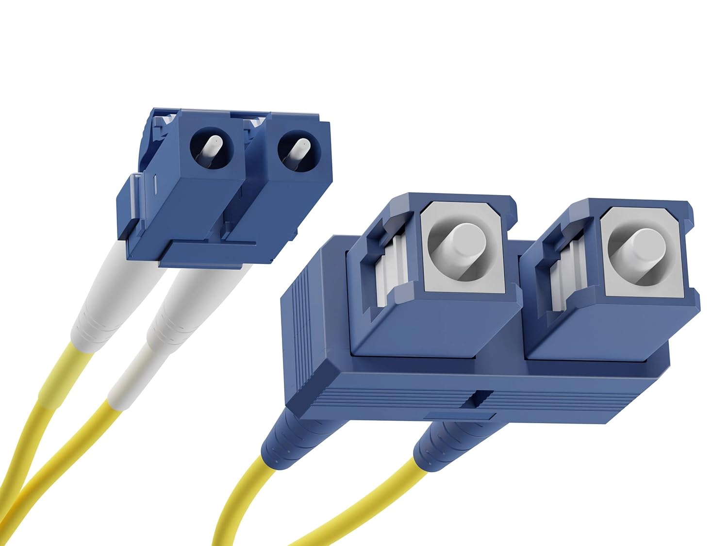 Fiber Optic Cable Single Mode 9/125 DX LC-SC 2 Meter