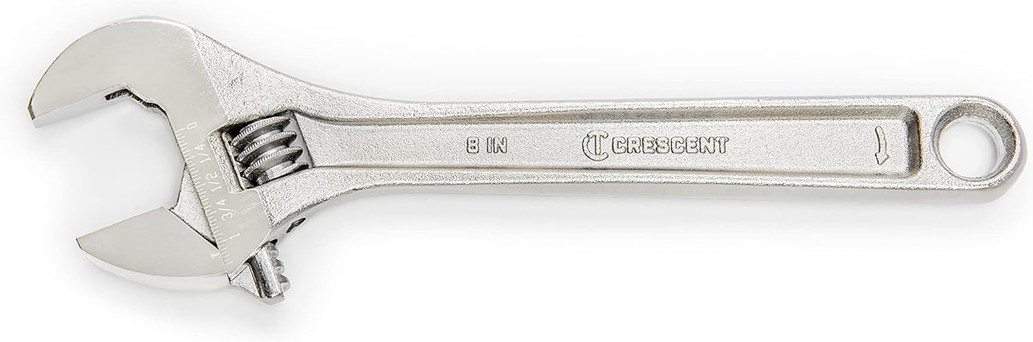 Crescent AC28BK 8" Adjustable Wrench - Bagged