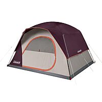 COLEMAN Skydome Tent with 5 Minute Setup, WeatherTec Waterproof System, Rainfly & Carry Bag