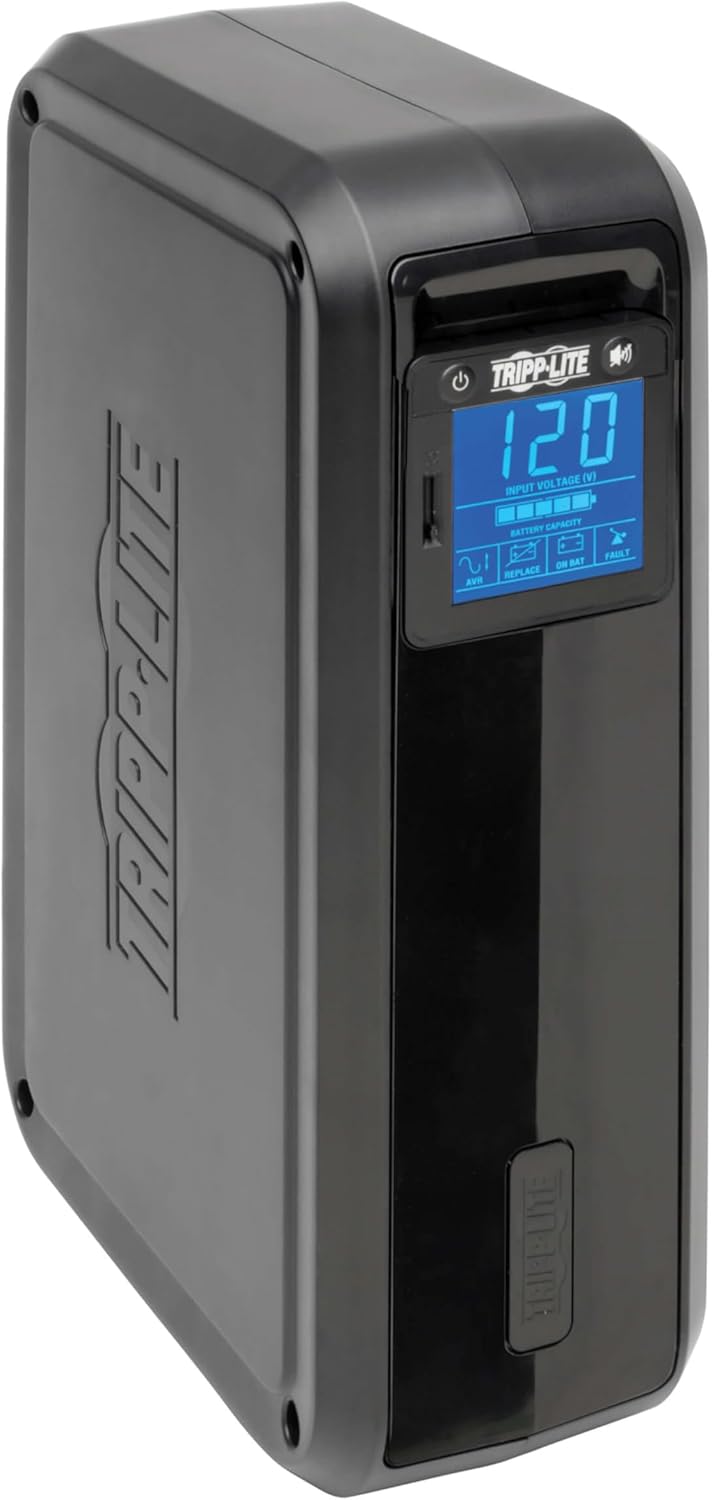 TRIPP LITE SMART Line-Interactive UPS with LCD, AVR & Battery Backup