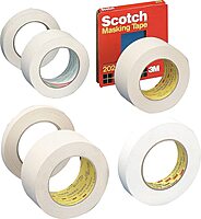 Scotch General Purpose Masking Tape 234, Natural, 36 mm x 55 m (Case of 144)