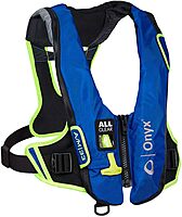 Onyx Impulse A/M-33 All Clear  Auto/Manual Inflatable Life Jacket - Blue
