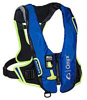 Onyx Impulse A/M-33 All Clear  Auto/Manual Inflatable Life Jacket - Blue