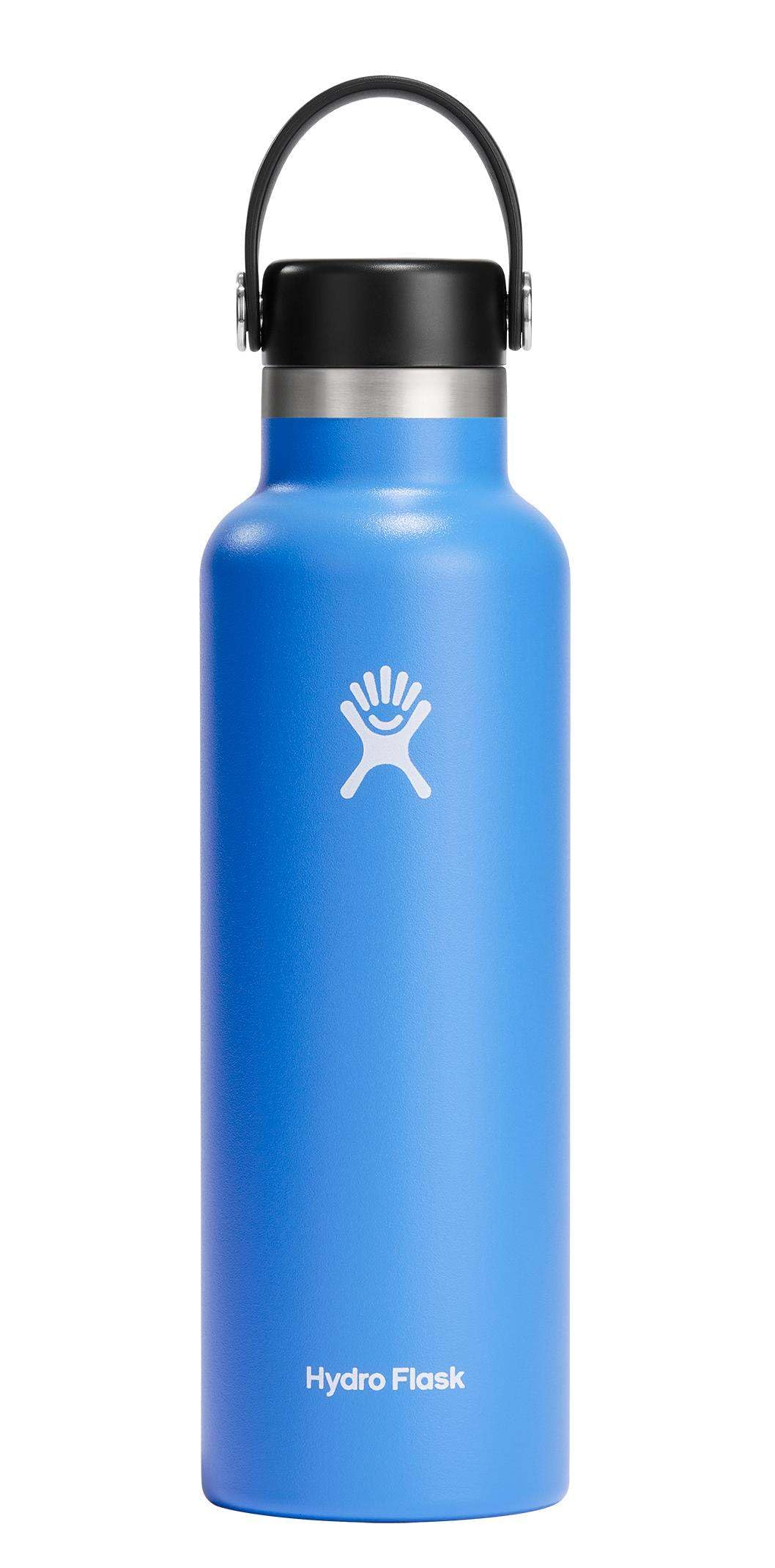 HYDRO FLASK Standard Mouth Insulated Stainless Steel Water Bottle with Flex Cap