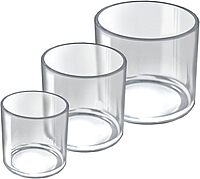 Azar 556333-SET 4", 5", & 6 Dia. Deluxe Cylinder Set for Countertop