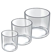 Azar 556333-SET 4", 5", & 6 Dia. Deluxe Cylinder Set for Countertop