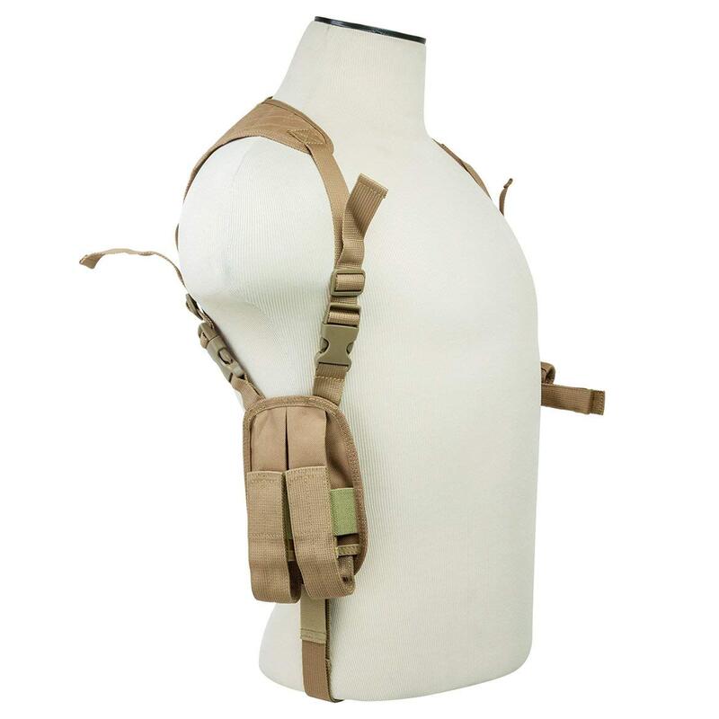 NCSTAR Ambidextrous Horizontal Shoulder Holster