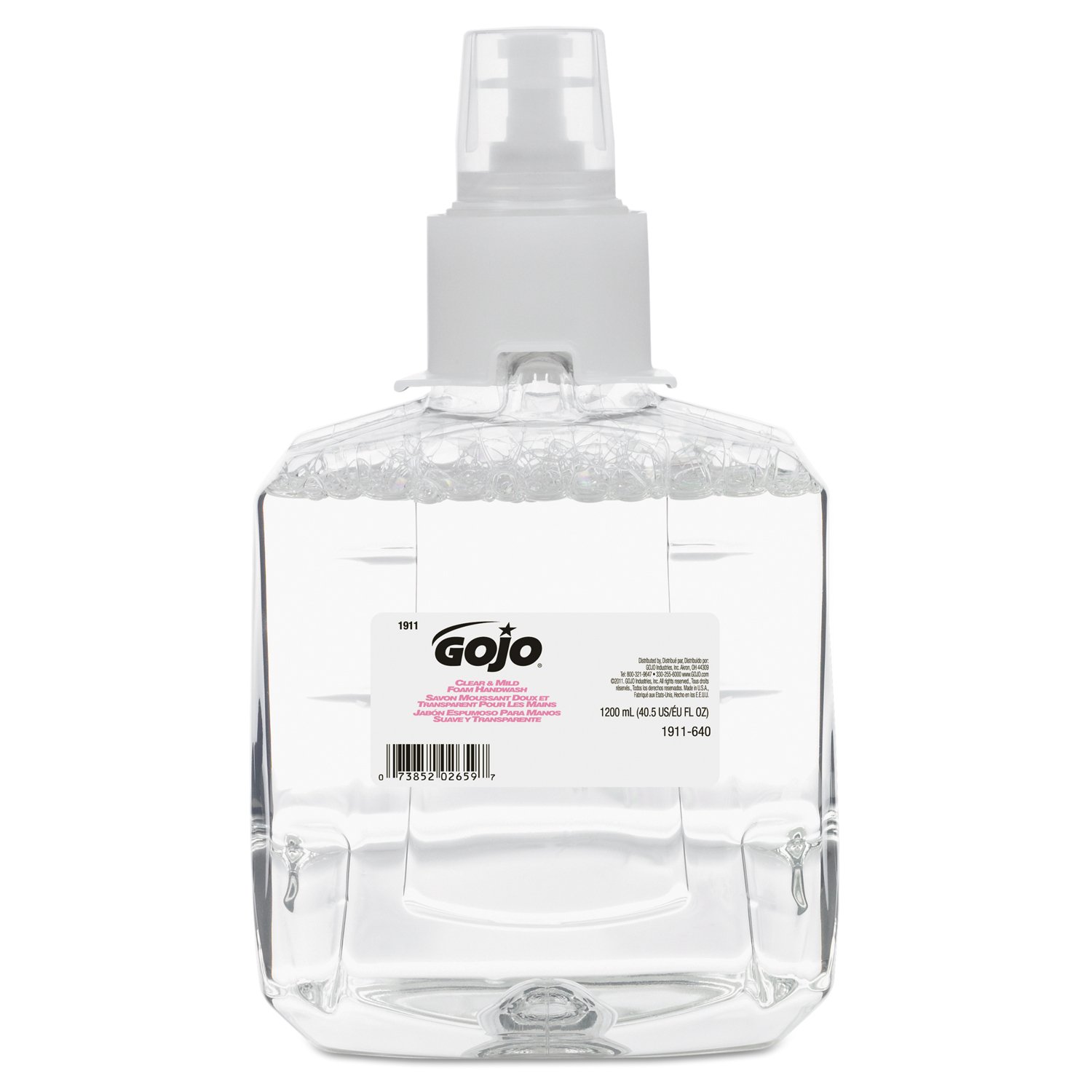 Gojo LTX-12 Clear Mild Foam Handwash Refill